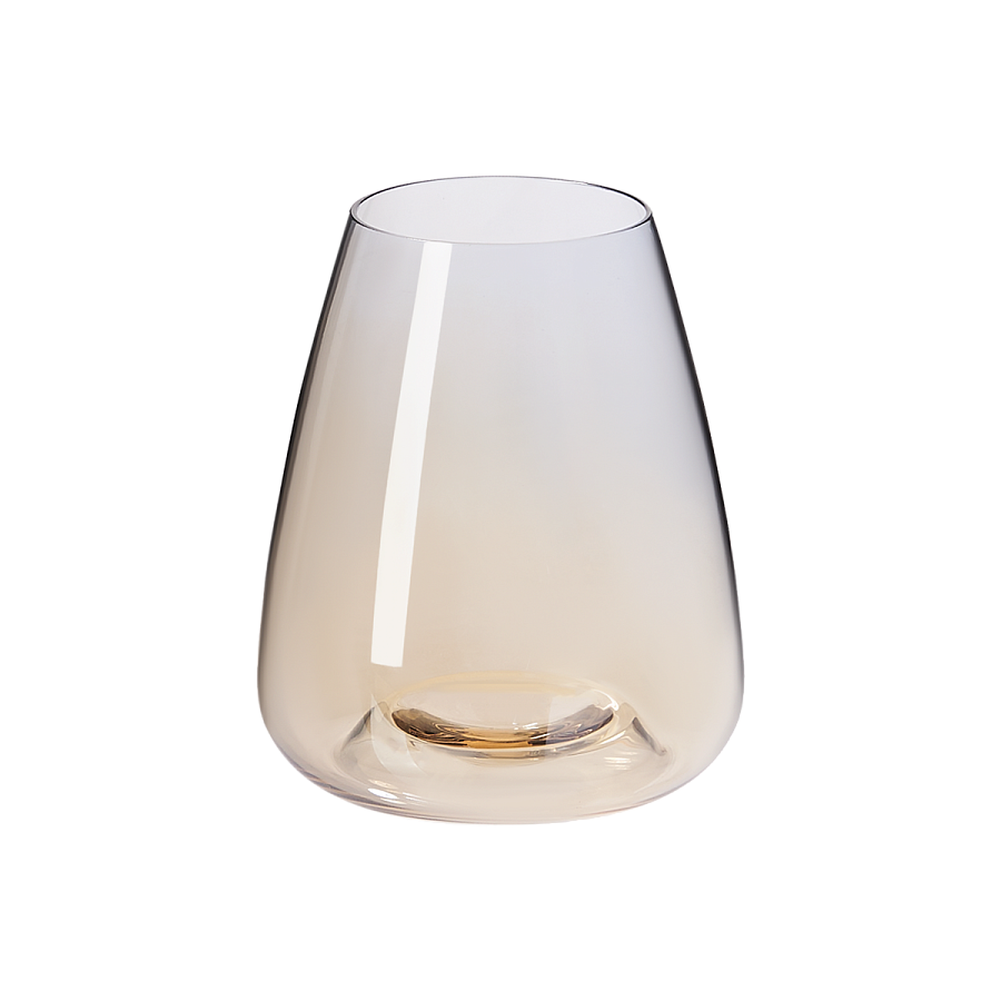Стакан для воды Ницца (Nizza), градиент дымчато-золотой