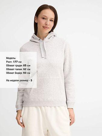 Толстовка женская Spencer Women, светло-серый меланж, размер XL