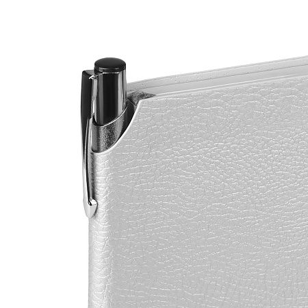 Ежедневник Молто (Molto) недатированный, серебряный