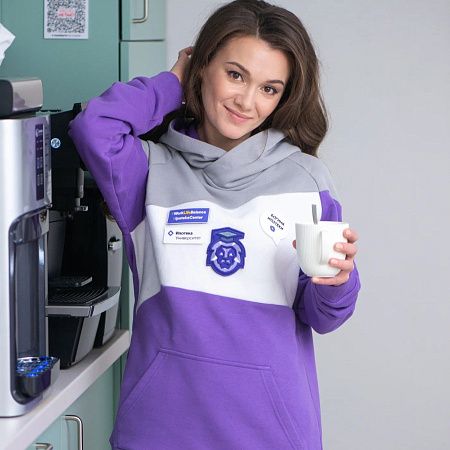 Худи со сменными стикерами