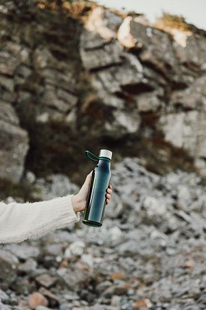 Бутылка для воды VINGA Lean из rPET RCS, 800 мл