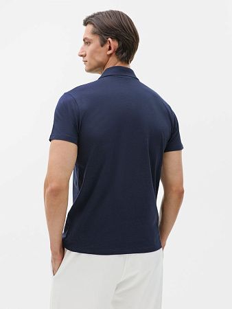 Рубашка поло мужская Prescott Men 170, кобальт (темно-синяя), размер L