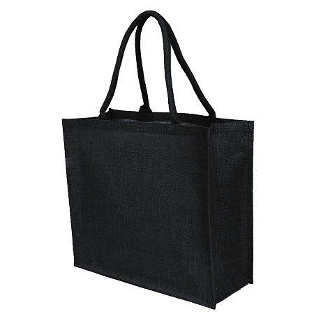 Сумка из джута Caravan Jute, размер 36*40*21 см, черный