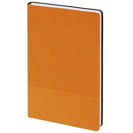 Ежедневник Knit, недатированный, оранжевый