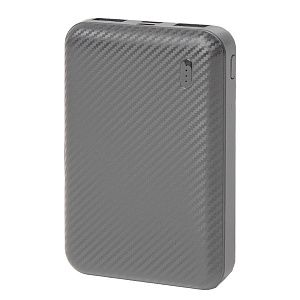 Универсальный аккумулятор Rib 5 (5000 мАч), серый, 9,8х6.3х1,4 см