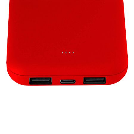 Внешний аккумулятор SIRIUS SOFT TYPE-C, 10000 мА·ч Красный 5047.03