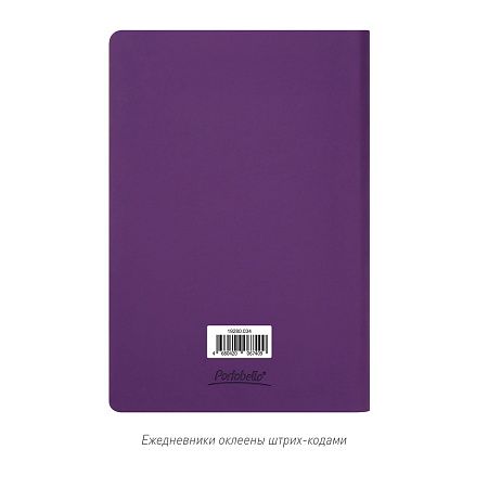 Ежедневник Спарк (Spark) недатированный, фиолетовый (с упаковкой, со стикерами)