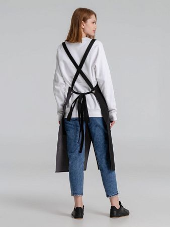 Фартук Picante, коричневый с бежевым