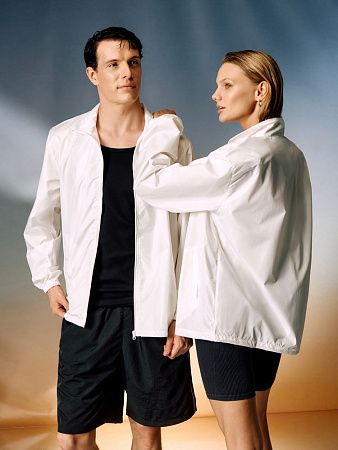 Ветровка Kivach, белая, размер XS