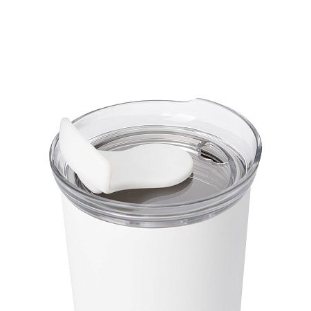 Термокружка вакуумная Strada, белая