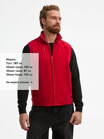 Жилет Norway красный, размер 3XL