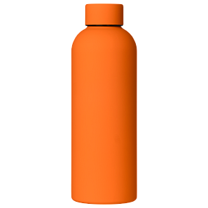 Термобутылка вакуумная герметичная Прима (Prima), оранжевая