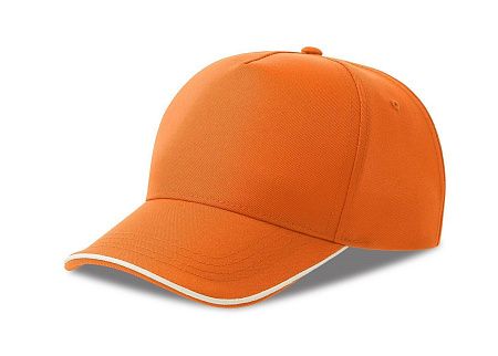 Бейсболка RECY FIVE PIPING, 5 клиньев, застежка-липучка