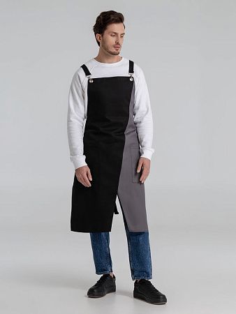 Фартук Picante, коричневый с бежевым