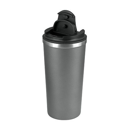 Термокружка вакуумная Palermo, светло-серая