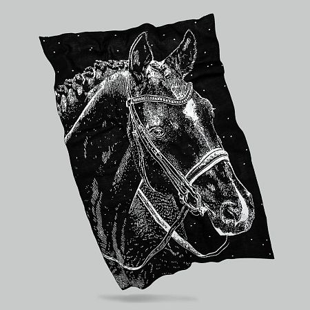 Плед «Вороной»