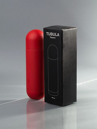 Термос Tubula Soft Touch, красный