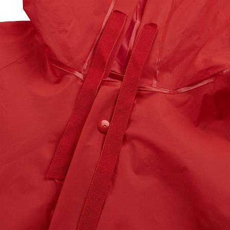 Дождевик детский RainDrop Kids, красный, размер 10 лет (130-140 см)