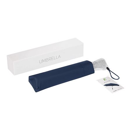 Зонт складной Filton, синий (с функцией Safety System)