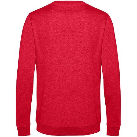 Свитшот унисекс Set In, красный меланж, размер L