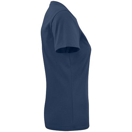 Футболка женская Ladies American U, синяя, размер S