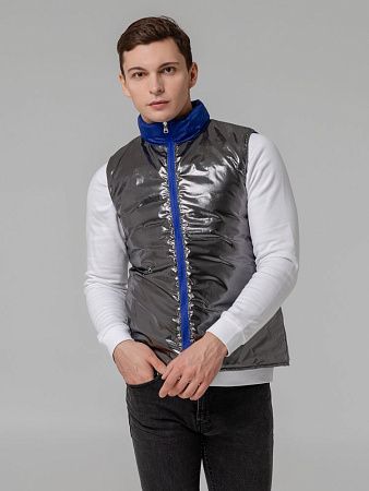 Жилет двусторонний Climb, ярко-синий (сапфир), размер S