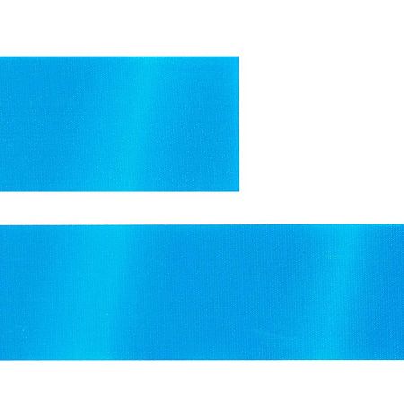 Лента сатиновая Satin 35 XXL, голубая, 230 см