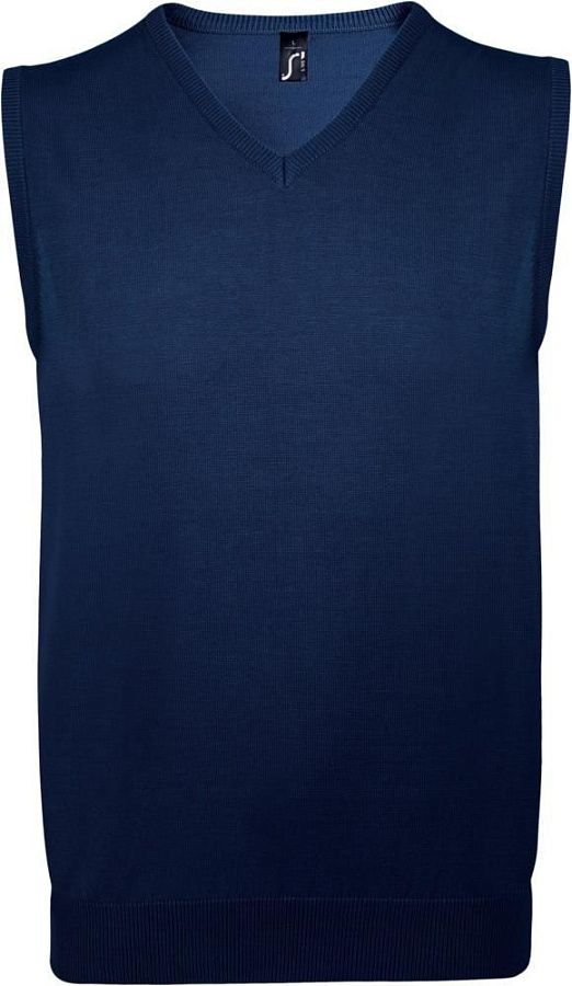 Жилет унисекс Gentlemen, темно-синий, размер 3XL