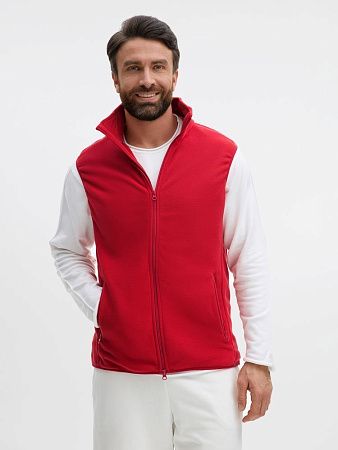 Жилет флисовый унисекс Ben Mac, красный, размер S