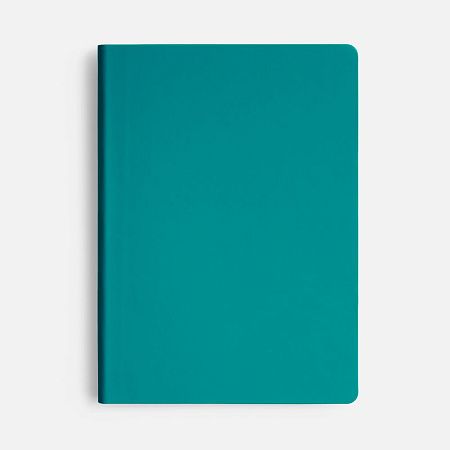 Ежедневник Flex Shall New, недатированный, бирюзовый