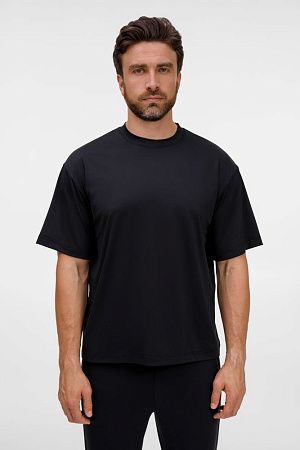 Футболка из бифлекса Morfiss, черная, размер XL/2XL