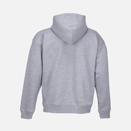 Толстовка унисекс на молнии Jelo, серый меланж, размер XS