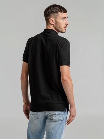 Рубашка поло мужская Virma Premium, черная, размер XL