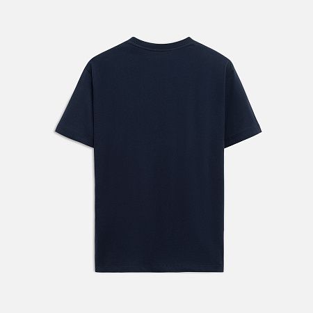 Футболка унисекс KRIS, 150 гр., темно-синяя, размер XS