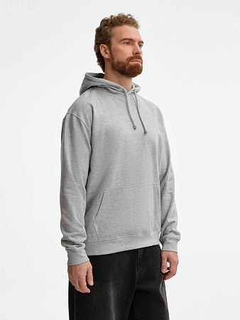 Худи унисекс Condor, серый меланж, размер XS