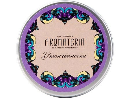 Набор: платок «Каменный цветок» и свеча «Утонченность»