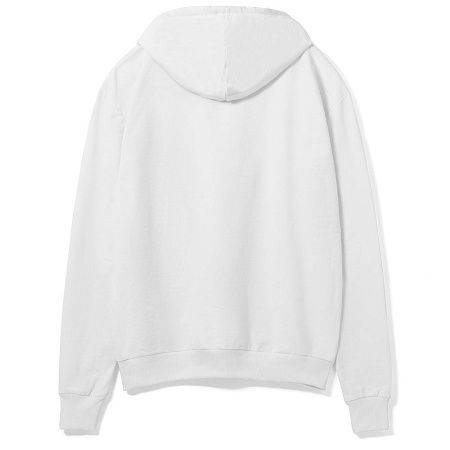 Толстовка с капюшоном Unit Kirenga, белая, размер 4XL