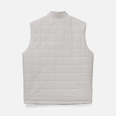 Жилет унисекс Warmbridge, светло-серый, размер S