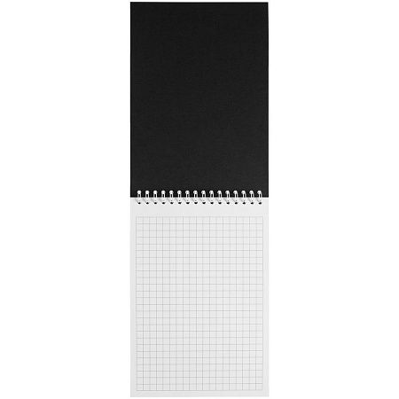 Блокнот Dali Mini в клетку, черный