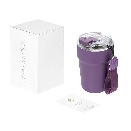 Термокружка вакуумная Монако (Monaco), фиолетовая