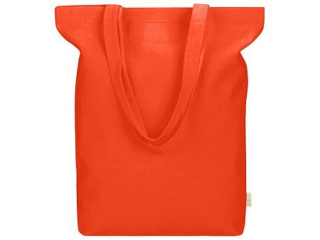 Сумка Fixy из переработанного хлопка 220 г/м2 с фиксирующей лентой