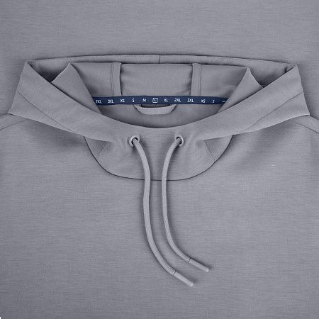 Худи унисекс Begi, серое, размер XS