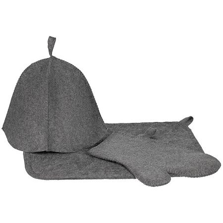 Набор для бани «Парилка», ver.2, серый