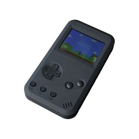 Внешний аккумулятор "Retro Game Player" с играми, 10 000 mAh, белый