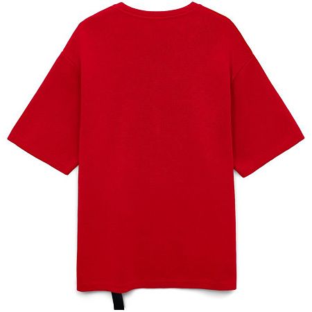 Джемпер с коротким рукавом Siluetti Volumica, красный, размер XL/2XL