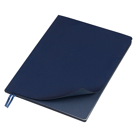 Ежедневник Flexy Forest Urban Latte A4, недатированный, темно-синий, в гибкой обложке