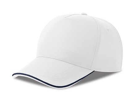 Бейсболка RECY FIVE PIPING, 5 клиньев, застежка-липучка