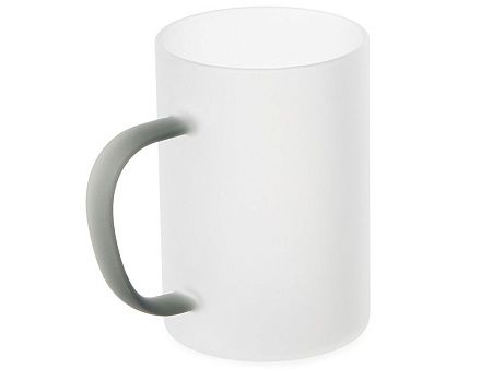 Стеклянная матовая кружка для сублимации «Акцент»