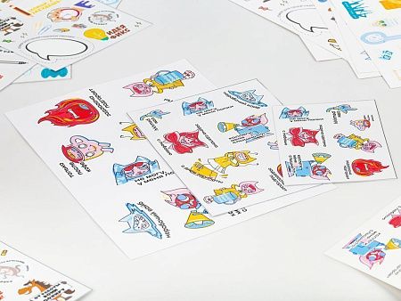 Наклейки UV-DTF Sticker Pack на заказ, S