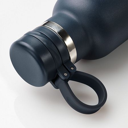 Термобутылка вакуумная герметичная Модена (Modena), синяя